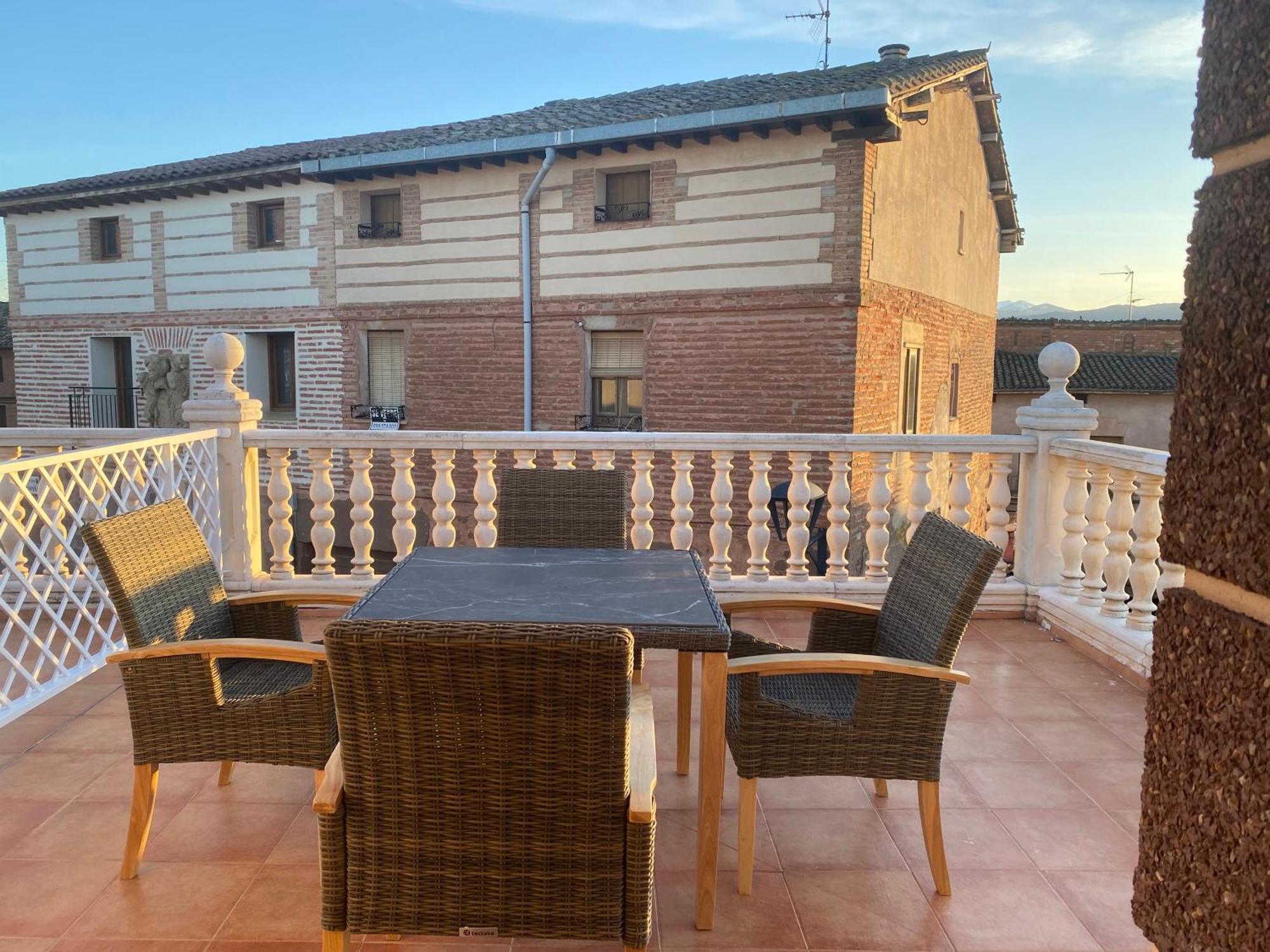 Casa Rural La Plaza Азофра Экстерьер фото