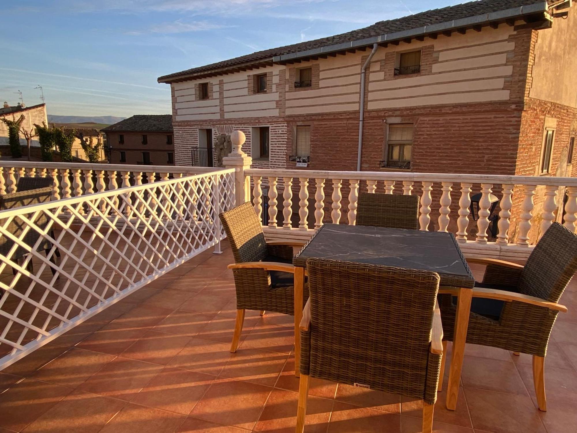 Casa Rural La Plaza Азофра Экстерьер фото