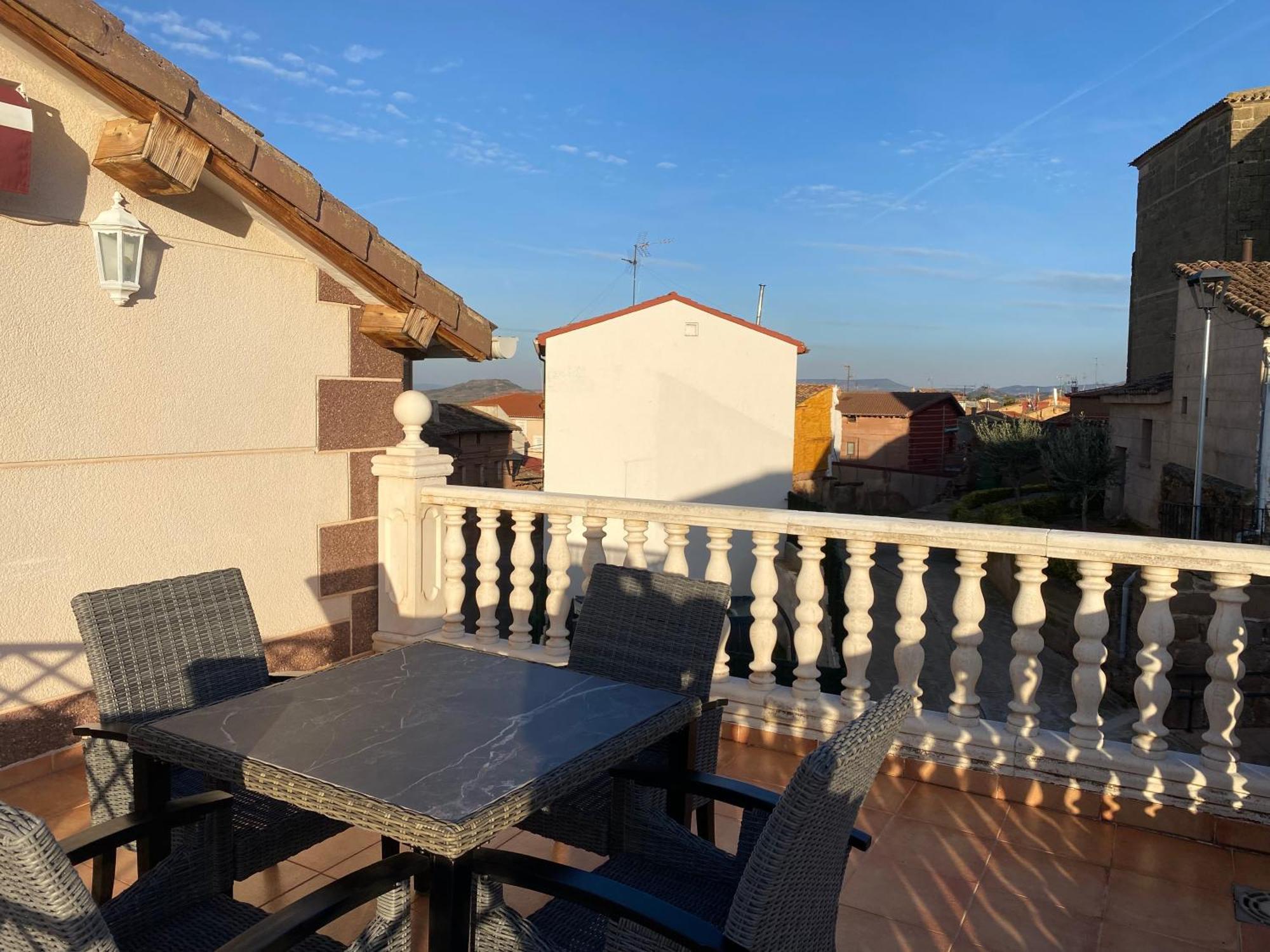 Casa Rural La Plaza Азофра Экстерьер фото