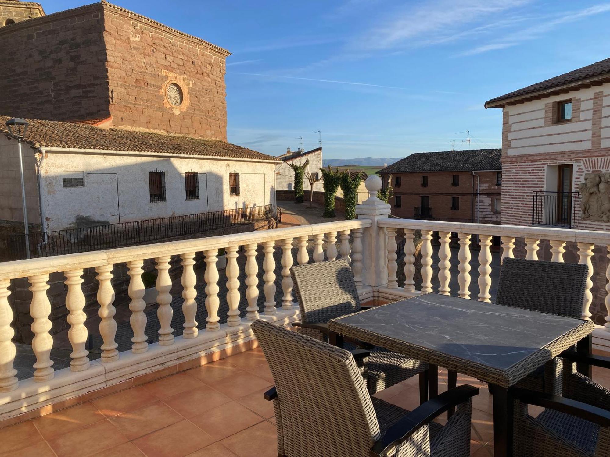 Casa Rural La Plaza Азофра Экстерьер фото