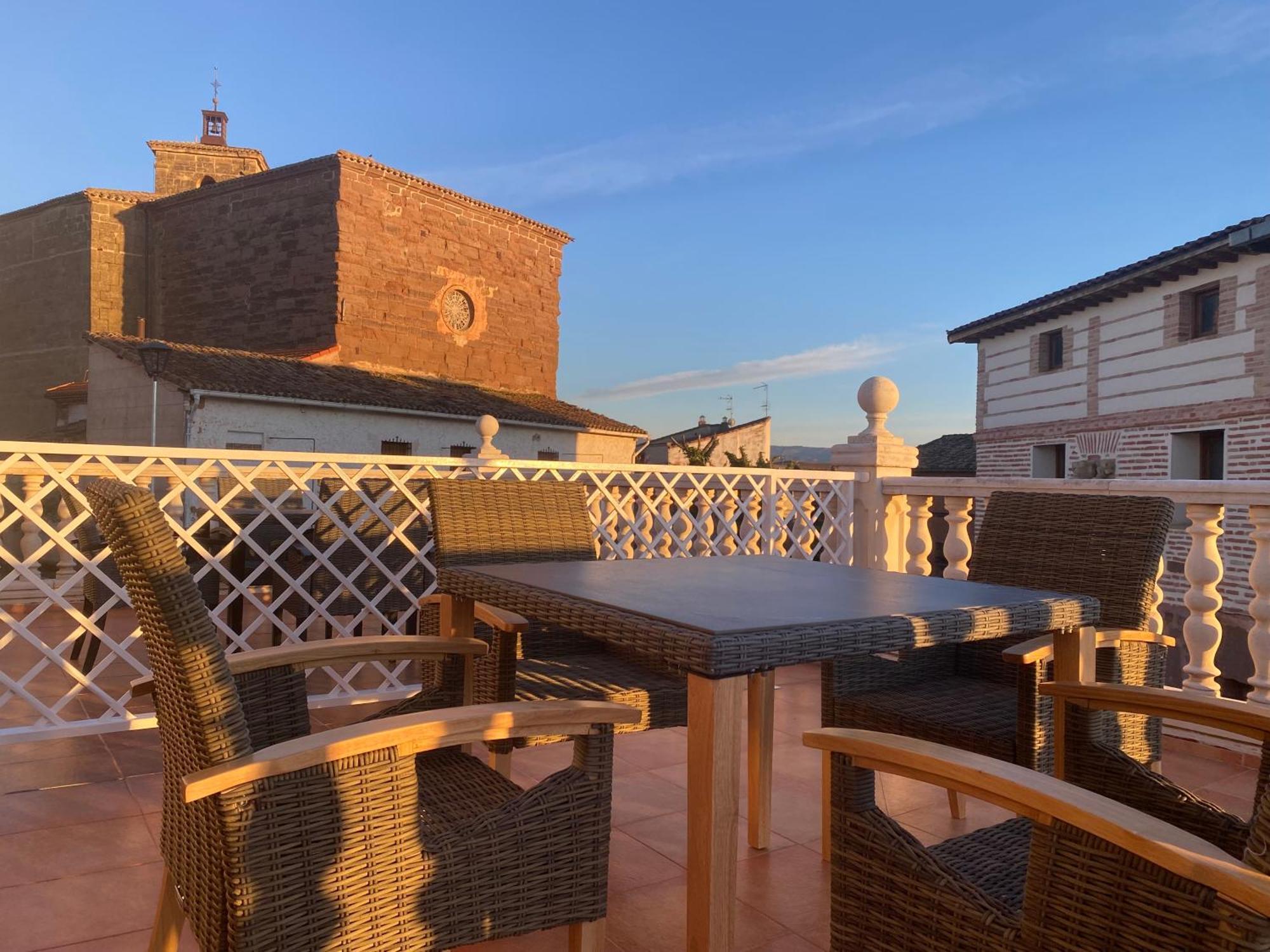Casa Rural La Plaza Азофра Экстерьер фото