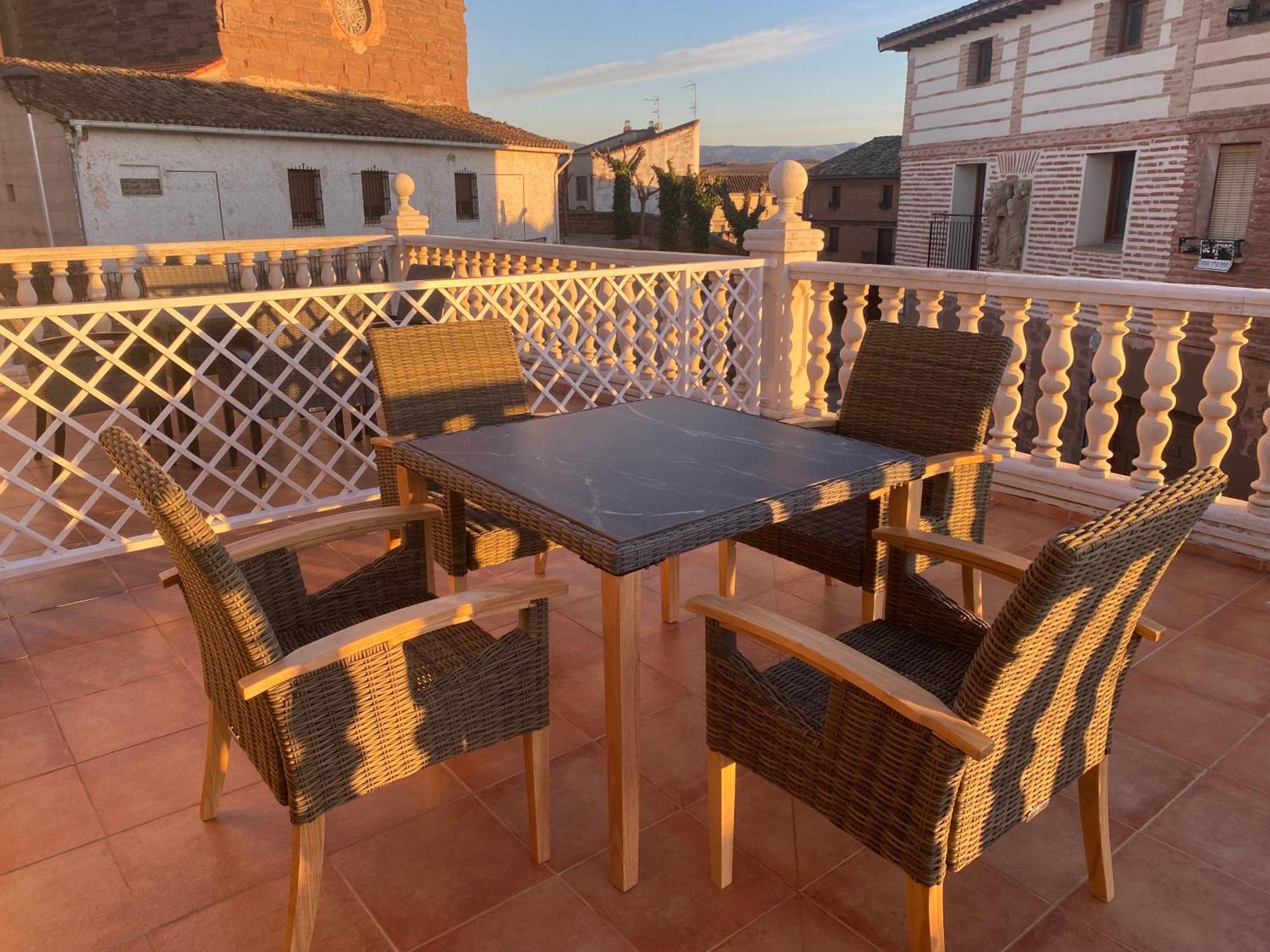 Casa Rural La Plaza Азофра Экстерьер фото